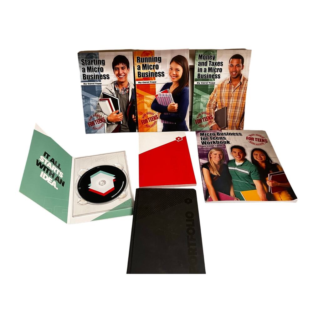 Micro Business for Teens Package-Books, Workbook,‎ DVD